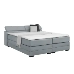 Boxspringbett Sevilla Dunkelgrau Ca. 180x200cm 180/200 cm Dunkelgrau 