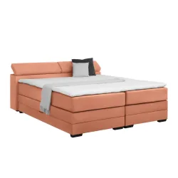 Boxspringbett Sevilla Koralle Ca. 160x200cm 160/200 cm Koralle 