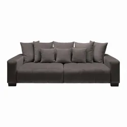 Bigsofa Matteo Graphitfarben Holz Graphitfarben 