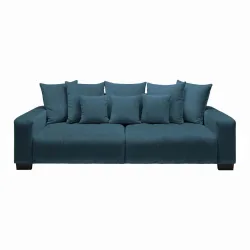 Bigsofa Matteo Petrol Holz Petrol 