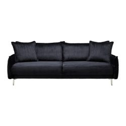 Bigsofa Kiss Schwarz Holz Schwarz 