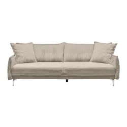 Bigsofa Kiss Cappuccino Holz Cappuccino 