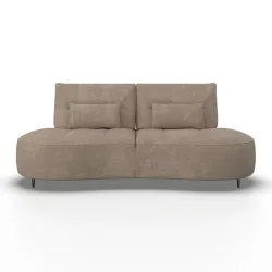Sofa Benny Braun Bouclé Bouclé Braun 