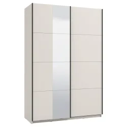 Schwebetürenschrank Gard Kaschmirfarben 146/217/61 cm Kaschmir 