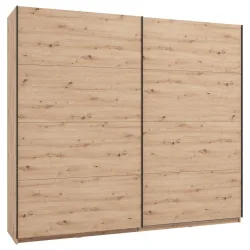 Schwebetürenschrank Gard Eiche Artisan 245/217/61 cm Eiche Artisan 