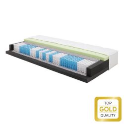 Wendematratze Komfort 100 H2/h3 Ca. 90x200cm 90/200 cm H2 + H3 = mittel + fest 