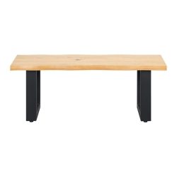 Sitzbank Boston Schwarz/eiche Artisan   