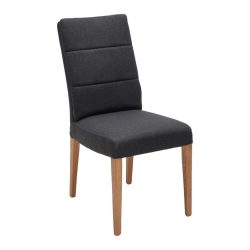 Stuhl Linda Eiche/anthrazit  Webstoff 