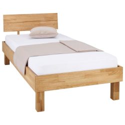 Bett Aus Eiche Massiv Ca. 100x200cm 