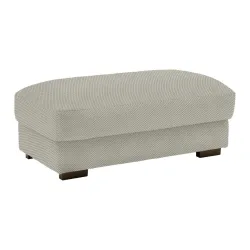 Hocker Pedro Taupe Taupe Textil 