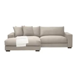 Ecksofa Pedro Creme Creme 
