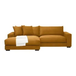 Ecksofa Pedro Senfgelb Senfgelb 