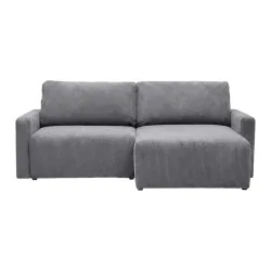 Ecksofa Dave -Top- -Based- Dunkelgrau 