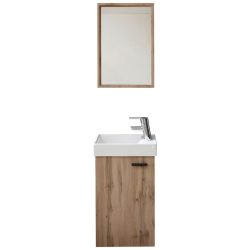 Gästebad Amy 2-Teilig In Eichefarben 41/165/23 cm 