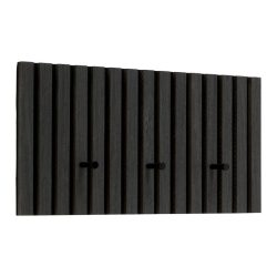 Garderobenleiste Grace Grau Furniert 60/30/7,5 cm 