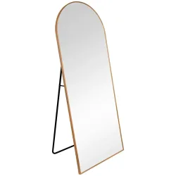 Standspiegel Britt Goldfarben Ca. 70x170cm , Goldfarben 