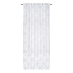 Fertigvorhang Emilia In Weiss Ca. 135x245cm halbtransparent 