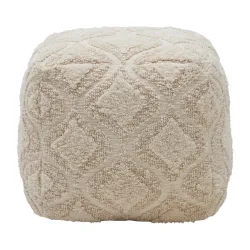 Pouf Leila -Trend- Naturfarben Textil, Naturmaterialien Naturfarben 