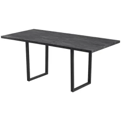 Ausziehtisch Nils 2 Metall, Holzwerkstoff 140-180/85/76 cm 