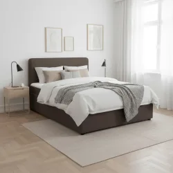 Boxbett Marco Braun Ca. 140x200 Cm 140/200 cm Braun 