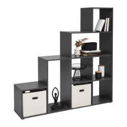 Regal Cassa 2 Anthrazit 148/150/35 cm 