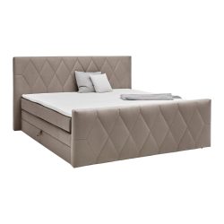 Boxspringbett Josie-b Beige Ca. 160x200cm 160/200 cm Beige 