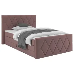 Boxspringbett Josie B Braun Ca. 140x200cm 140/200 cm Braun 
