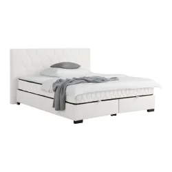 Boxbett Maya-d Creme Ca. 180x200cm 180/200 cm Creme 