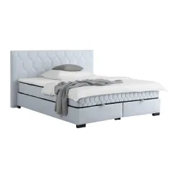 Boxbett Maya-d Grau Ca. 180x200cm 180/200 cm Grau 