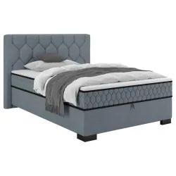 Boxbett Maya D Blau Ca. 140x200cm 140/200 cm Blau 