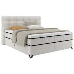 Boxspringbett Carmen C Beige Ca. 180x200cm 180/200 cm Beige 