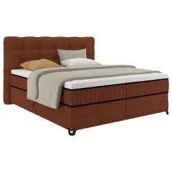 Boxspringbett Carmen C Braun Ca. 180x200cm 180/200 cm Braun 