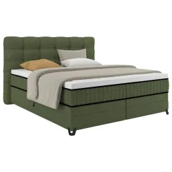 Boxspringbett Carmen C Grün Ca. 180x200cm 180/200 cm Grün 