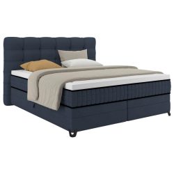 Boxspringbett Carmen C Blau Ca. 160x200cm 160/200 cm Blau 