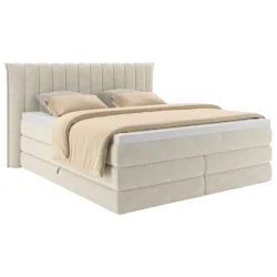 Boxspringbett Lina Beige Ca. 180x200cm 180/200 cm Beige 