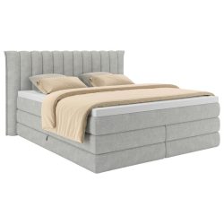 Boxspringbett Lina Hellgrau Ca. 180x200cm 180/200 cm Hellgrau 