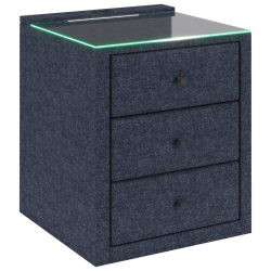 Nachtkästchen Universal Blau 48/68/45,5 cm Blau 