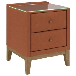 Nachttisch Elena 48/68/45 cm Orange 