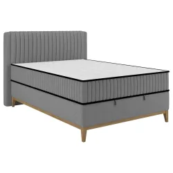 Bett Elena Graphitfarben Ca. 160x200cm 