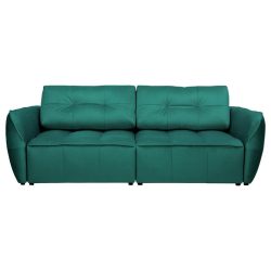Schlafsofa Bombei In Grün Grün Textil 