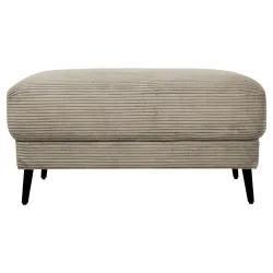 Hocker Cora Greige Greige Textil 