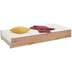 Bettschubkasten Young In Weiss/eichefarben