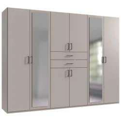 Drehtürenschrank Dillingen Kaschmirfarben 270/208/58 cm Kaschmir 