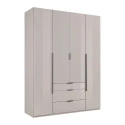 Drehtürenschrank New York Grau/sahara 180/236/58 cm Grau, Sahara 