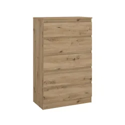 Kommode Mara 5 -Exklusiv- , 77/125/42 cm , 5 Schublade(n) 