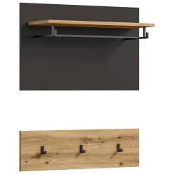 Garderobenpaneel Canu 80/73/27 cm 