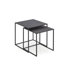 Couchtisch Kleinmöbel Metall 38-34/38-34/41-37 cm 