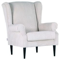 Ohrensessel Viola Cord Beige 