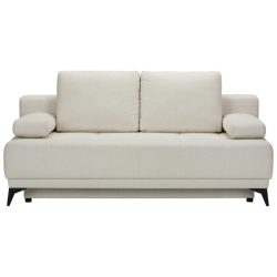 Schlafsofa In Weiss Weiss Textil 