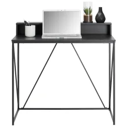 Schreibtisch In Schwarz 91/50/87 cm Schwarz 